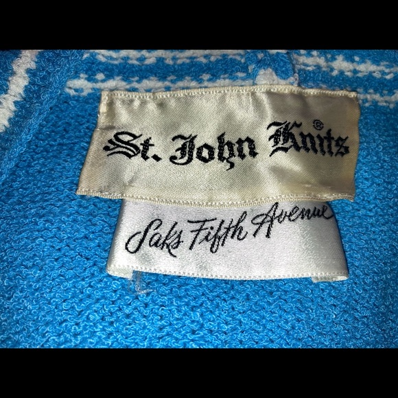 Vintage RARE!!! St John Saks Fifth Avenue Knit Dress set. SAMPLE - Picture 12 of 12